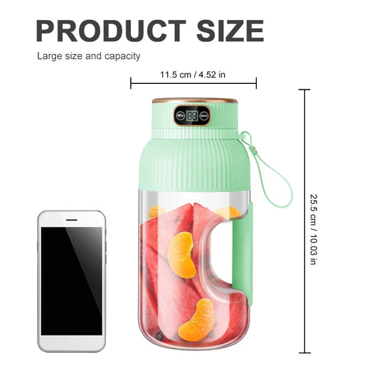 Portable 1000ml Electric Juicer Cup