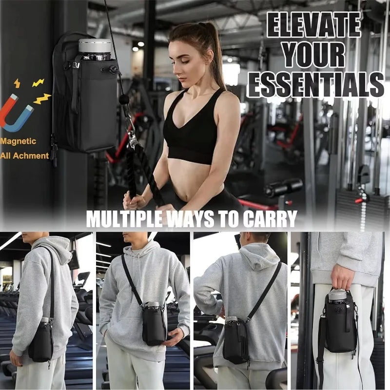 Fitness Magnetic Bag Customized Design Water Bottle