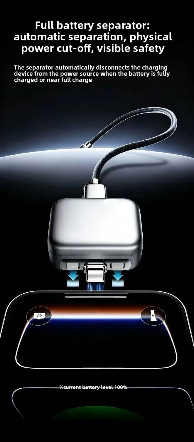 Full Charge Auto-Disconnect Charging Adapter